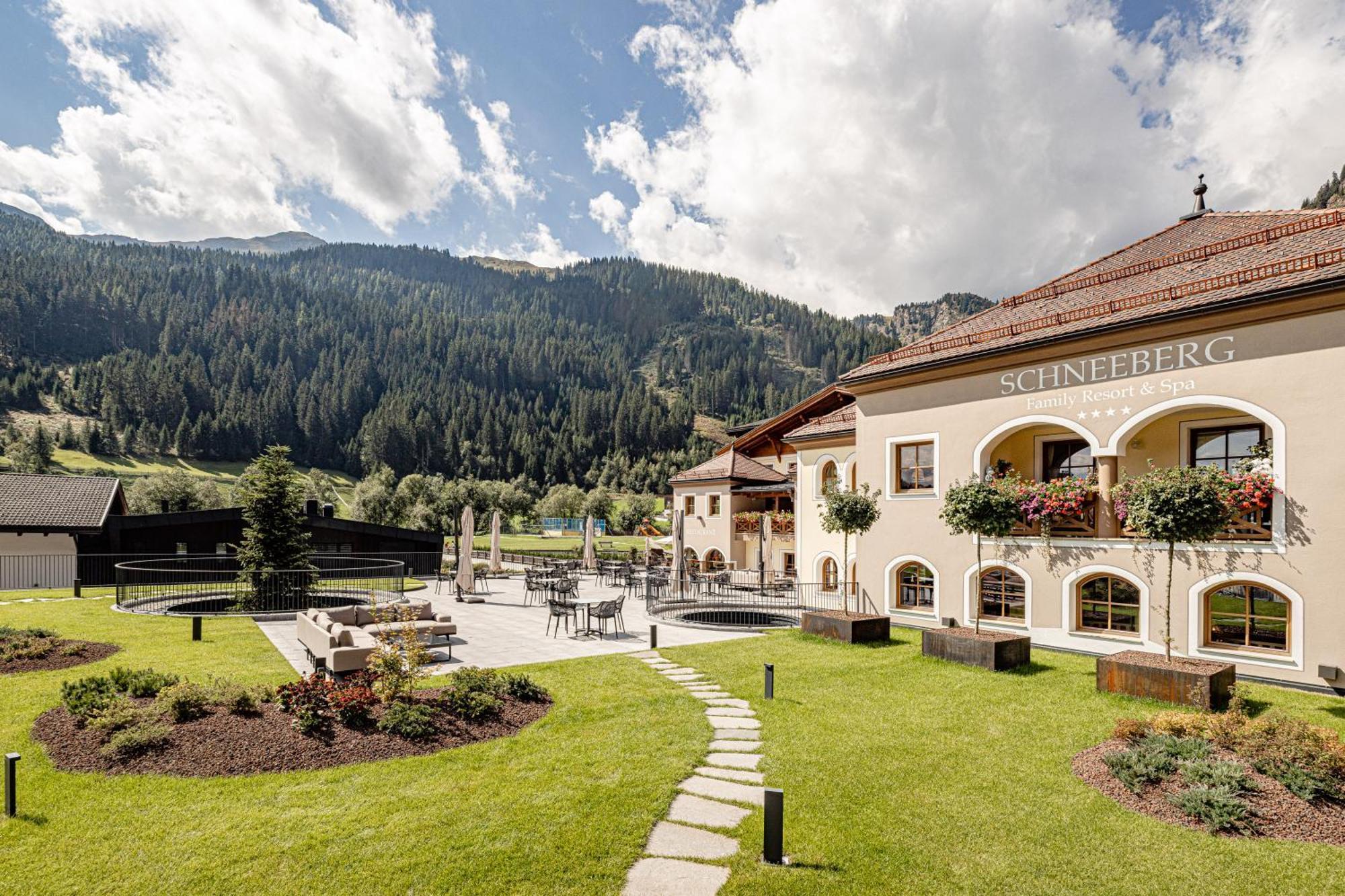 Hotel Schneeberg Family Spa Resort Ridanna Exterior foto